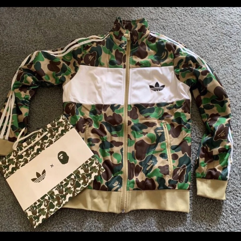 Bape x adidas sweater